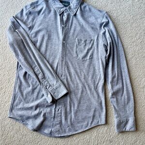 Bonobos Light Gray Casual Button-Down Shirt